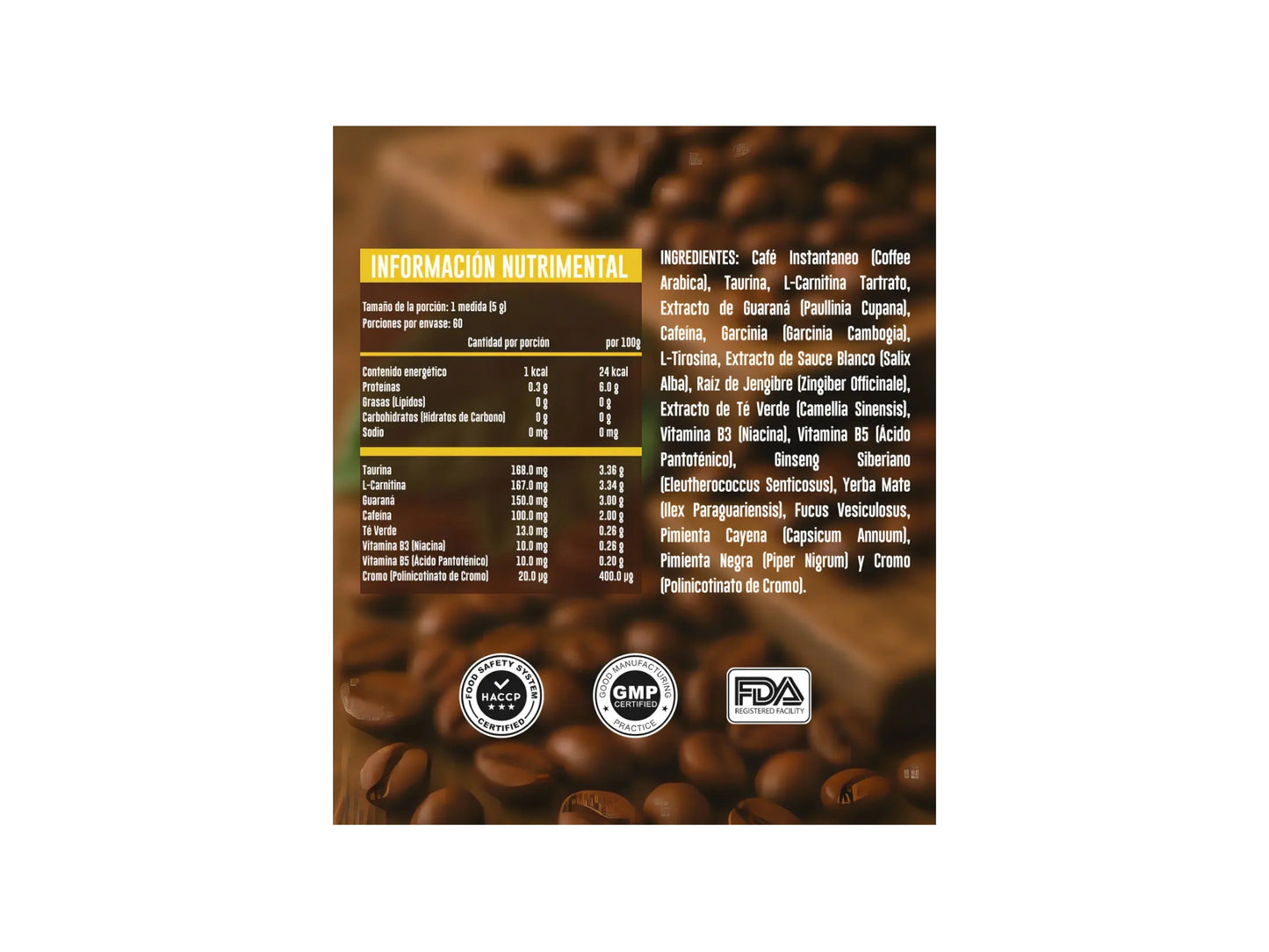 ADVANCE LABS NUTRITION COFFEE FIT 300GR 60SERV