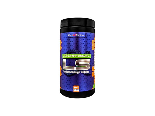 ALPHA NUTRITION LS LECITINA DE SOYA 1200MG 60CAP