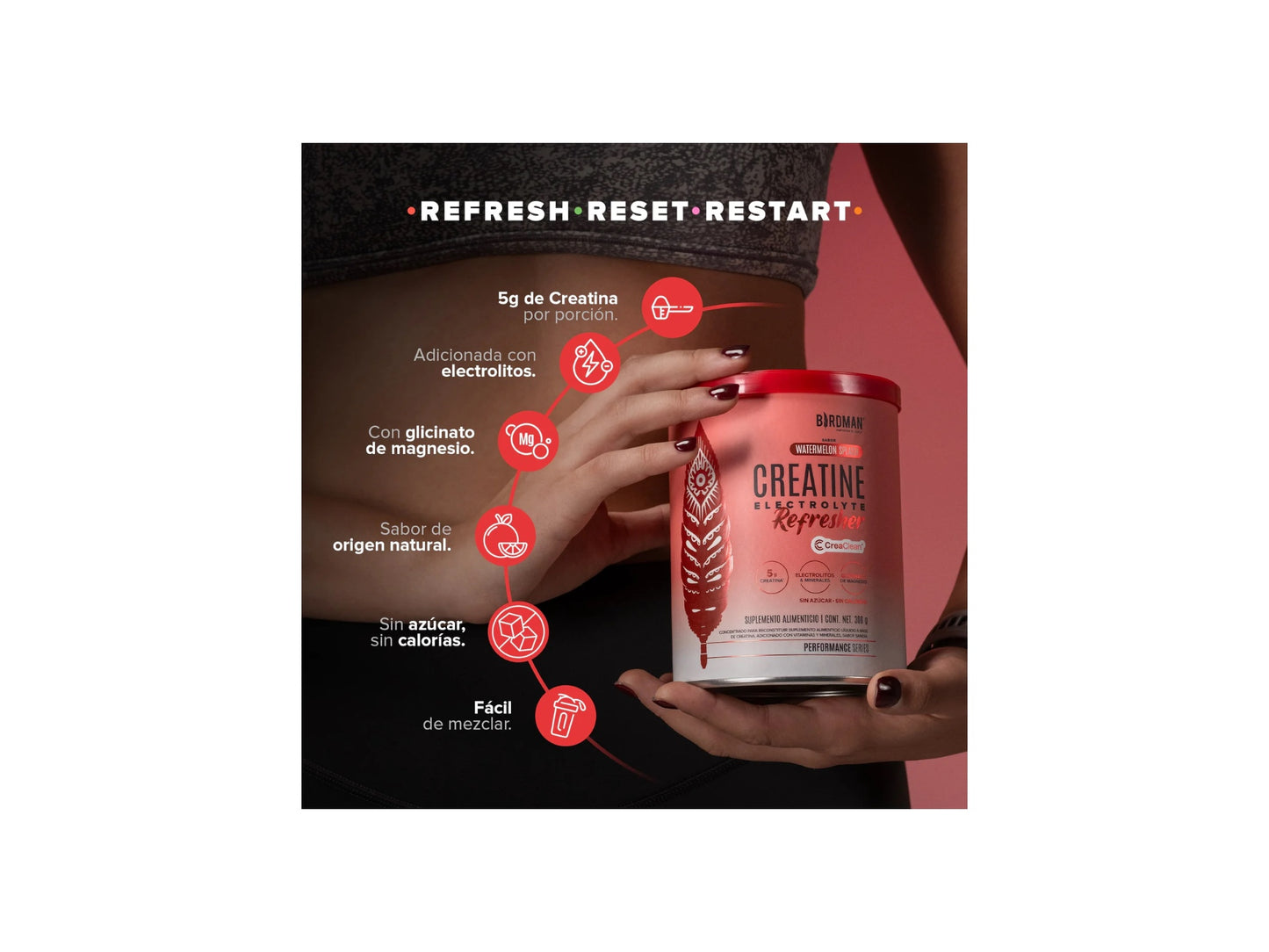 BIRDMAN CREATINE ELECTROLYTE REFRESHER 30SERV