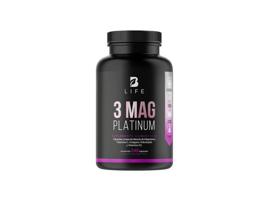 BLIFE 3 MAG PLATINUM 500MG 240CAP
