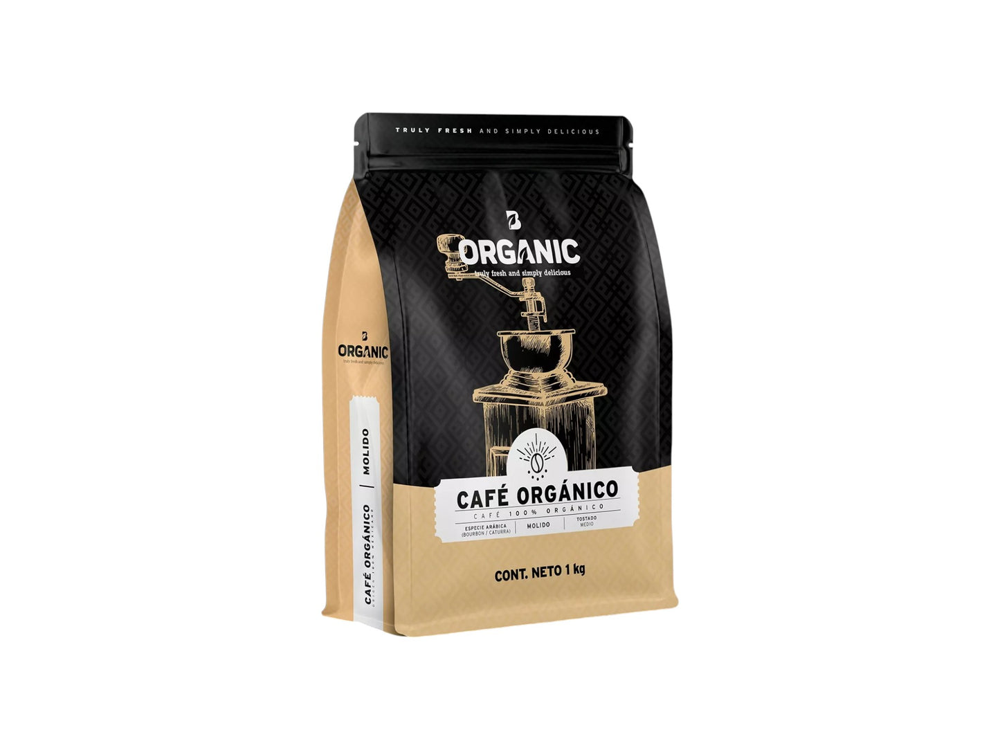 BLIFE CAFE MOLIDO ORGANICO 1KG