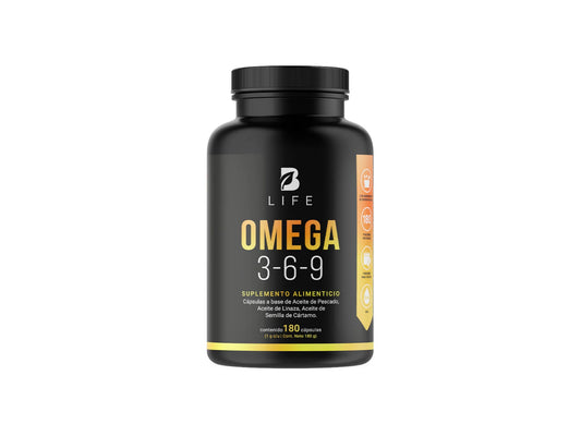 BLIFE OMEGA 3-6-9 1000MG 180CAPS