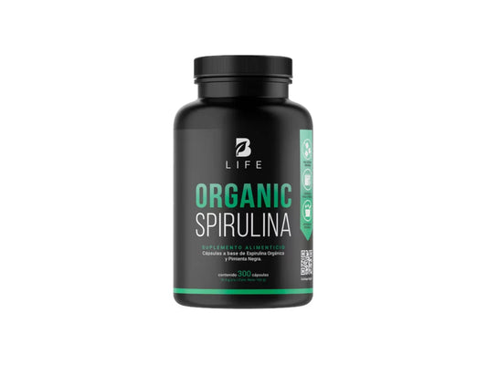 BLIFE ORGANIC SPIRULINA 500MG 300CPAS