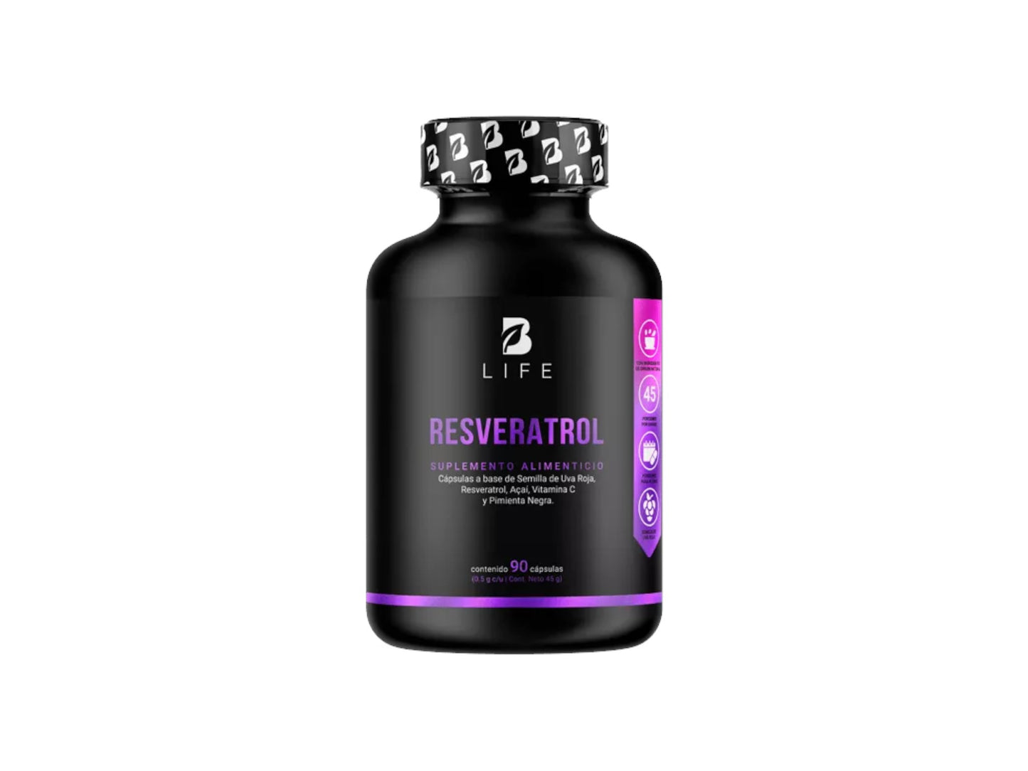 BLIFE RESVERATROL 500MG 90CAPS