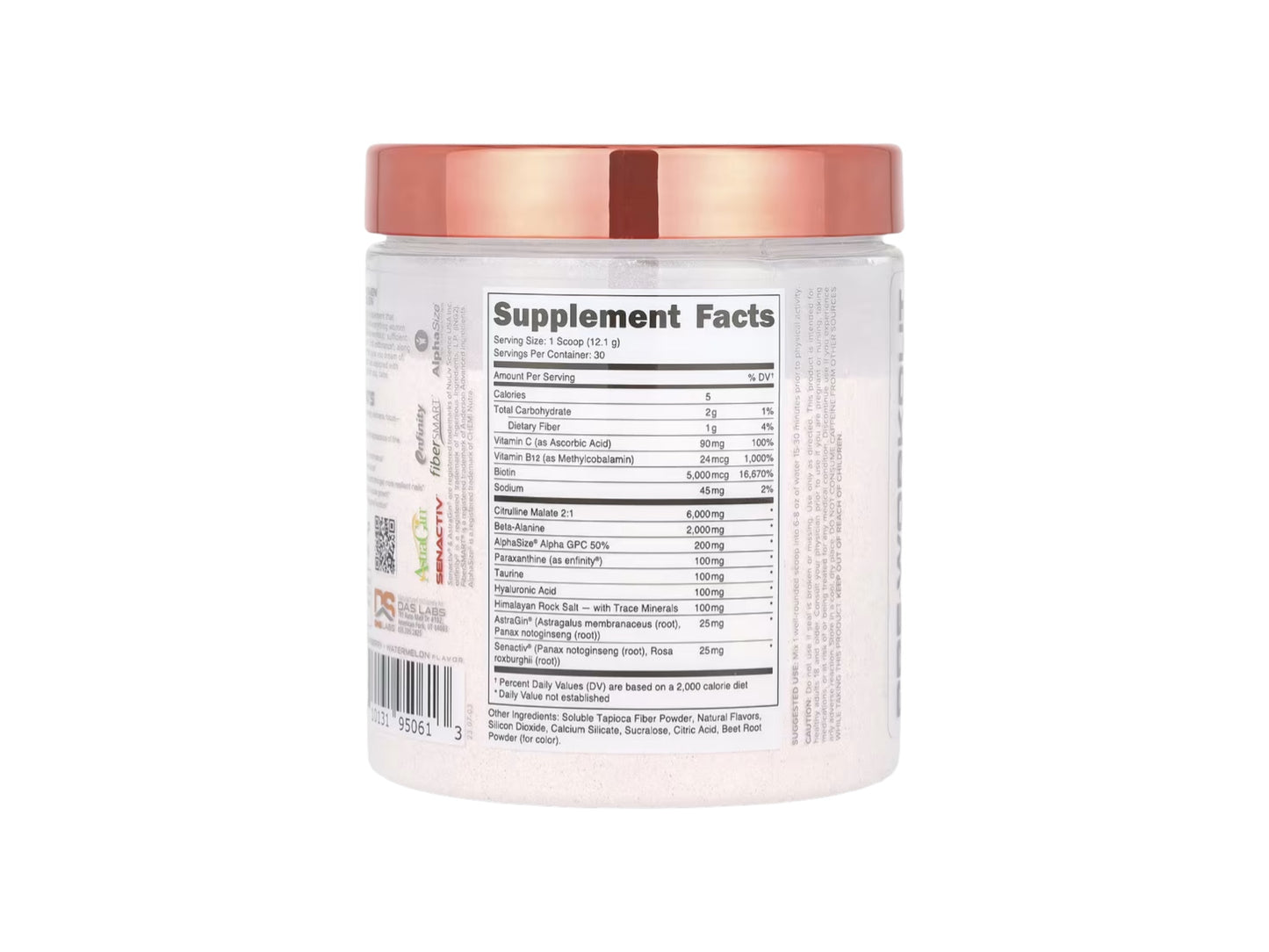 BUCKED UP BABE PRE-WORKOUT 30SERV