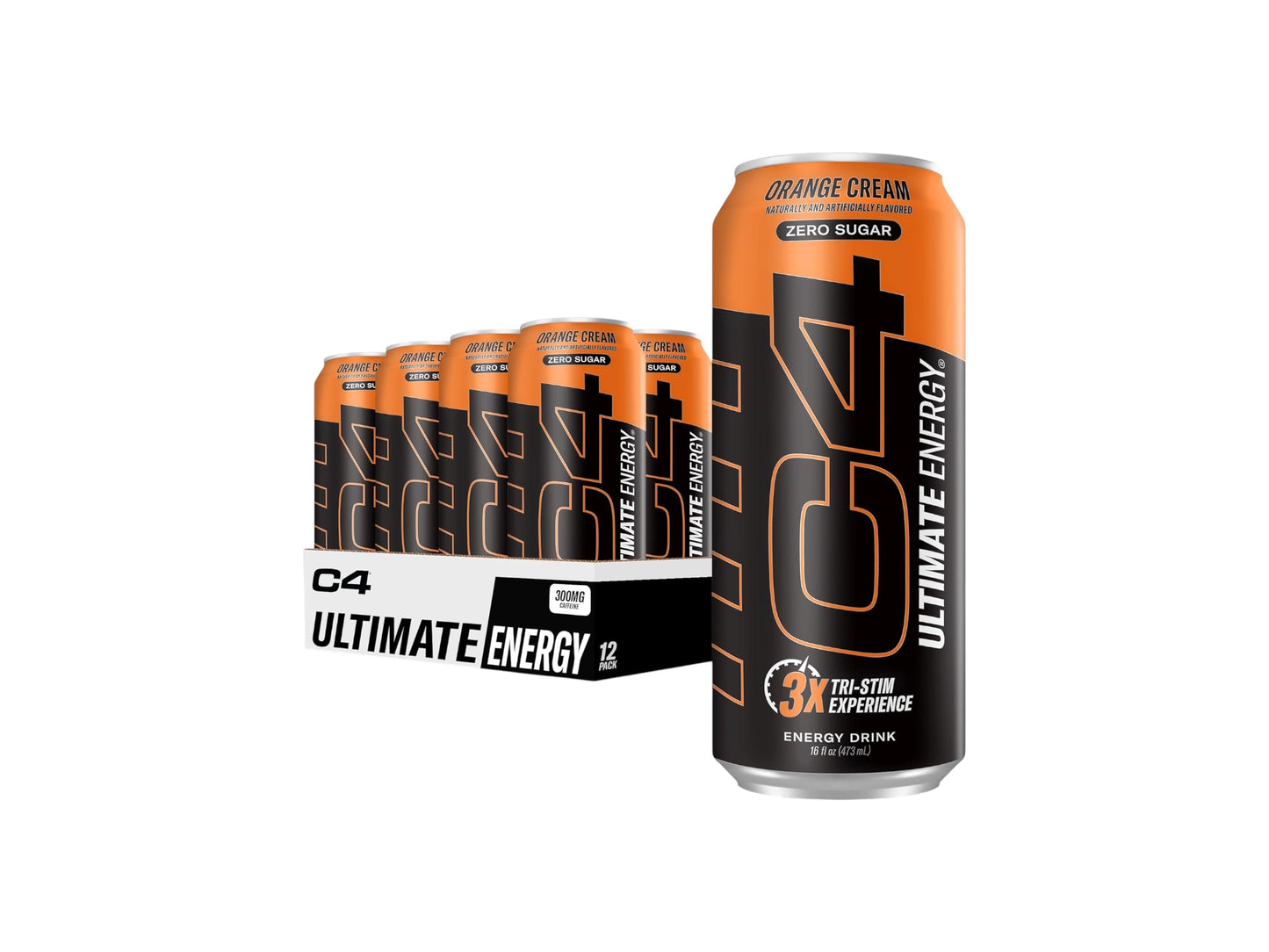 CELLUCOR C4 ULTIMATE ENERGY DRINK 16OZ 12PACK