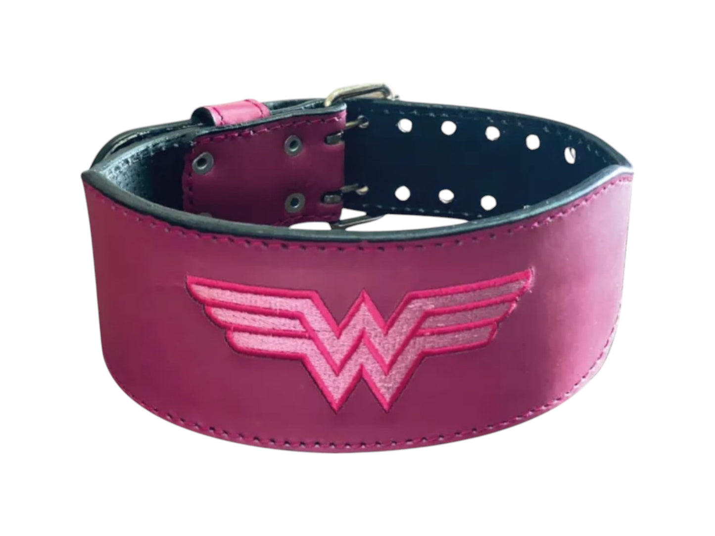 CINTO DE PIEL PARA ENTRENAMIENTO DE FUERZA WONDER WOMAN