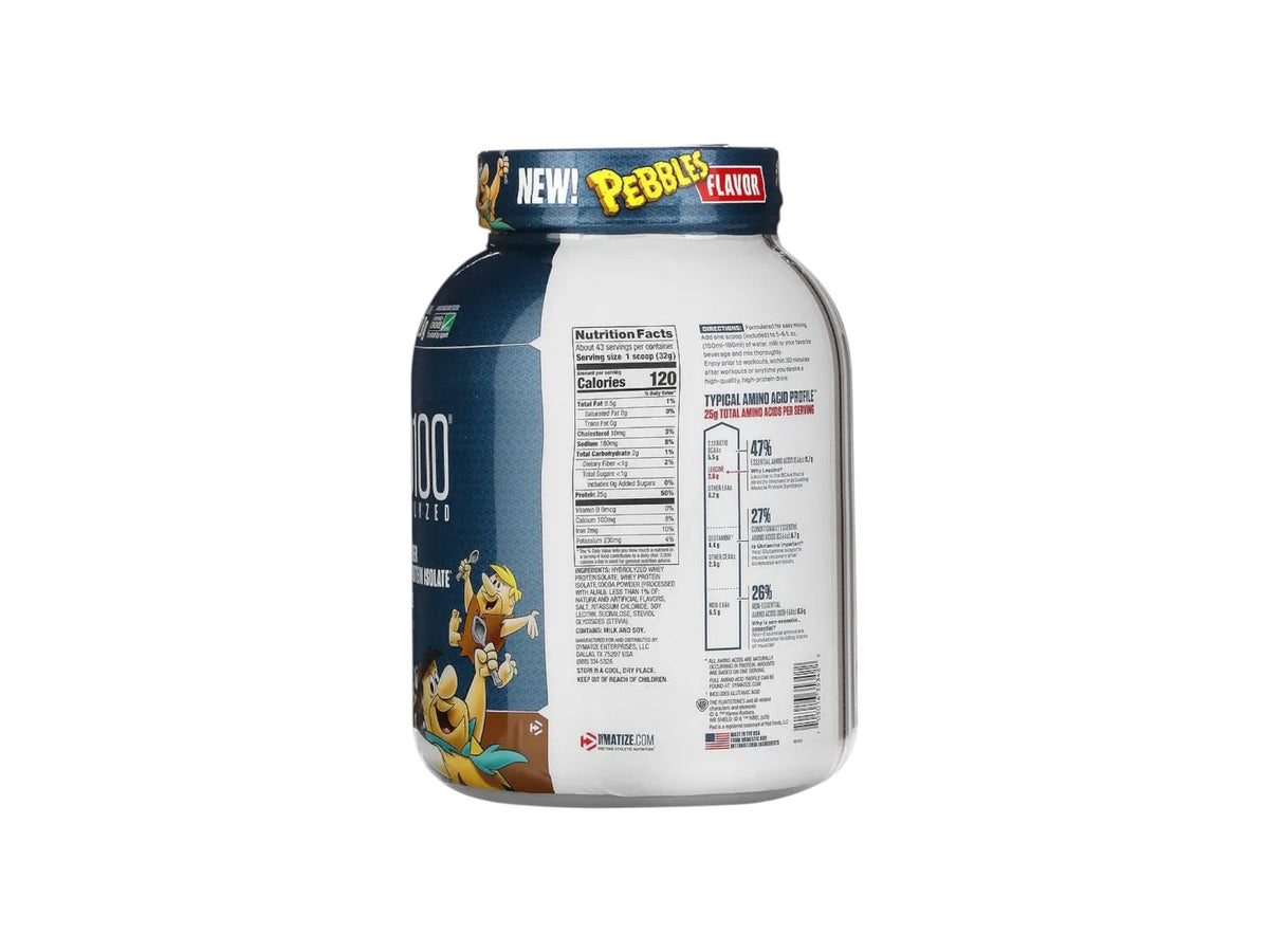 DYMATIZE PROTEIN ISO100 HIDROLIZED 43SERV 3LB