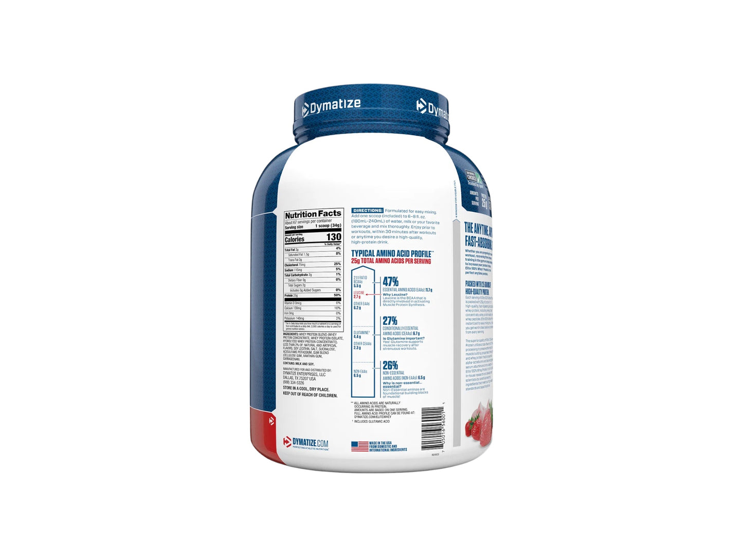 DYMATIZE PROTEIN ELITE 100% WHEY 5LB