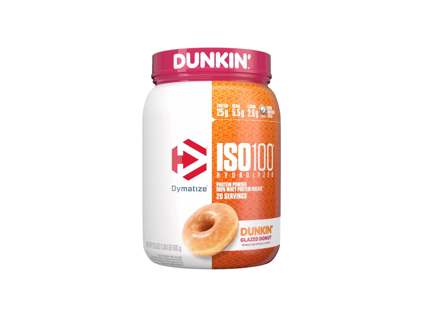 DYMATIZE PROTEIN ISO100 HYDROLYZED 1.3LB