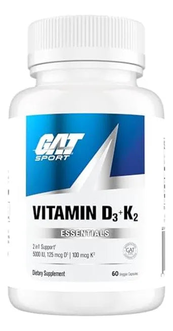 GAT VITAMIN D3 + K2 60 CAPS