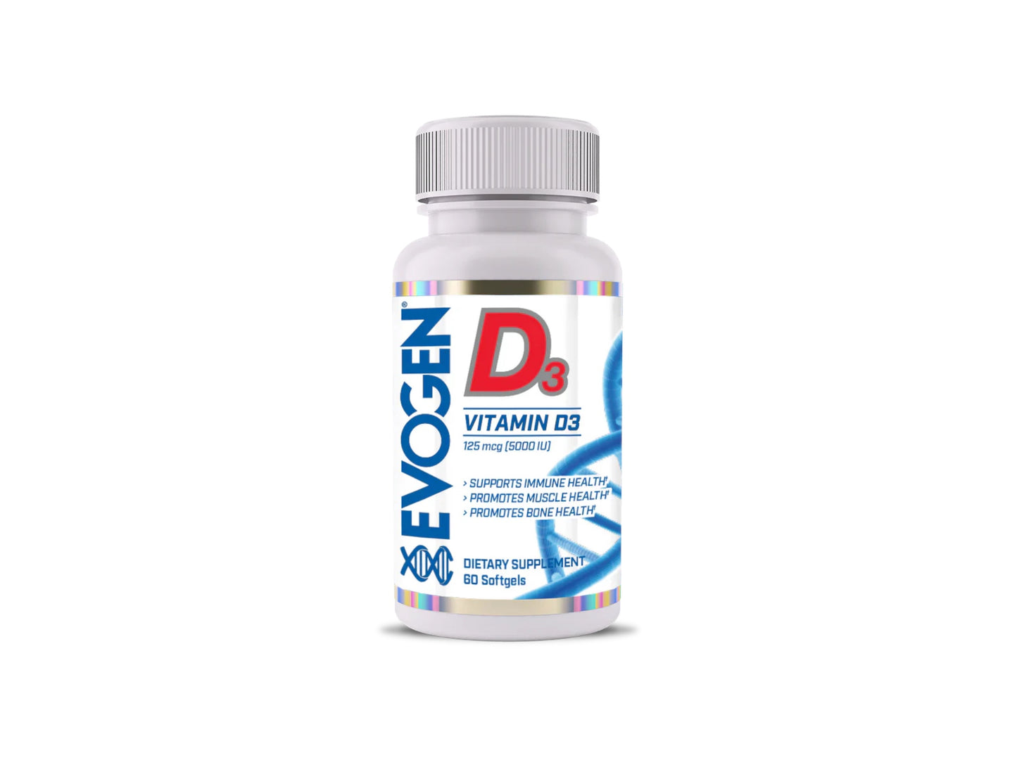 EVOGEN VITAMIN D3 5000IU 60CAP
