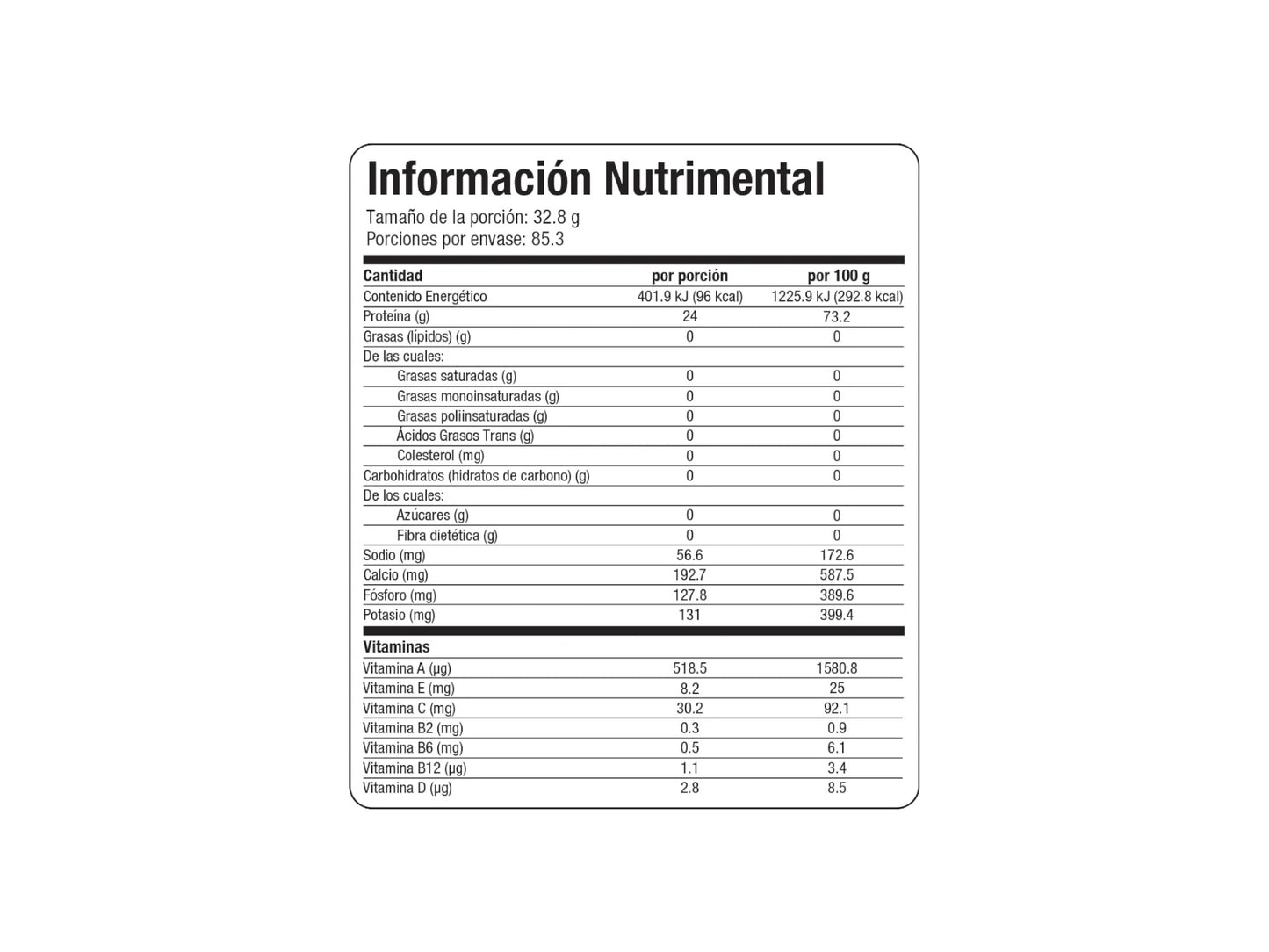 EVOLUTION WP100 100% WHEY PROTEIN 6.17LB