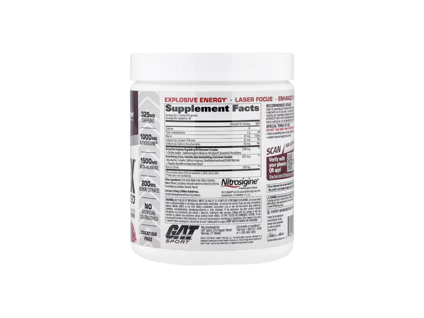 GAT NITRAFLEX ADVANCED 30SERV