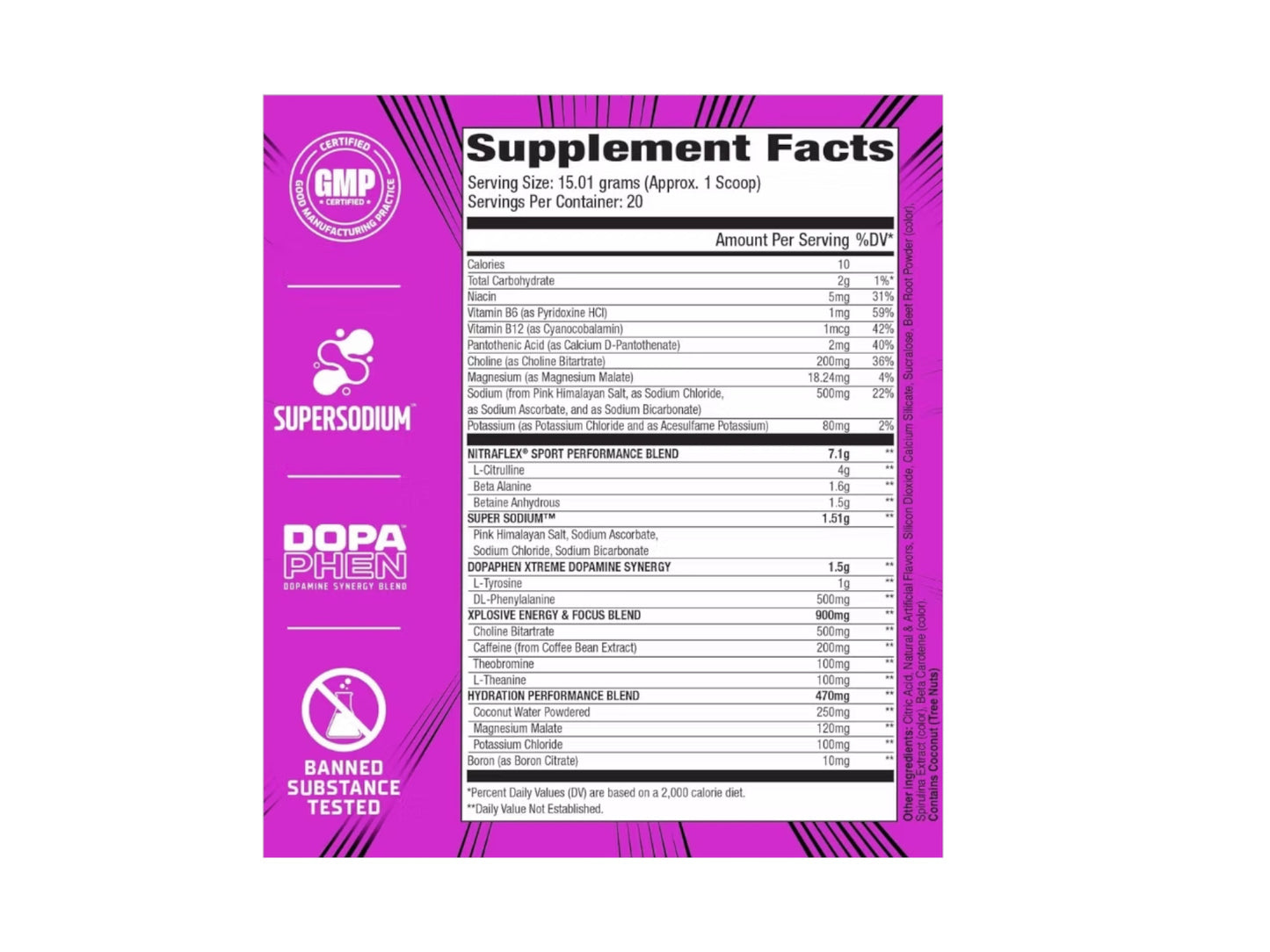 GAT NITRAFLEX SPORT 20SERV