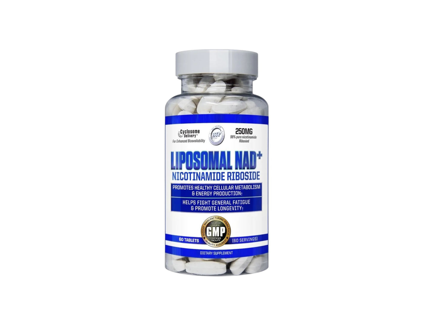 HI-TECH PHARMA LIPOSOMAL NAD+ 250MG 60TAB