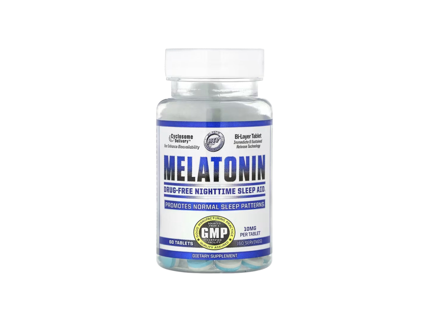 HI-TECH PHARMA MELATONIN 10MG 60TAB