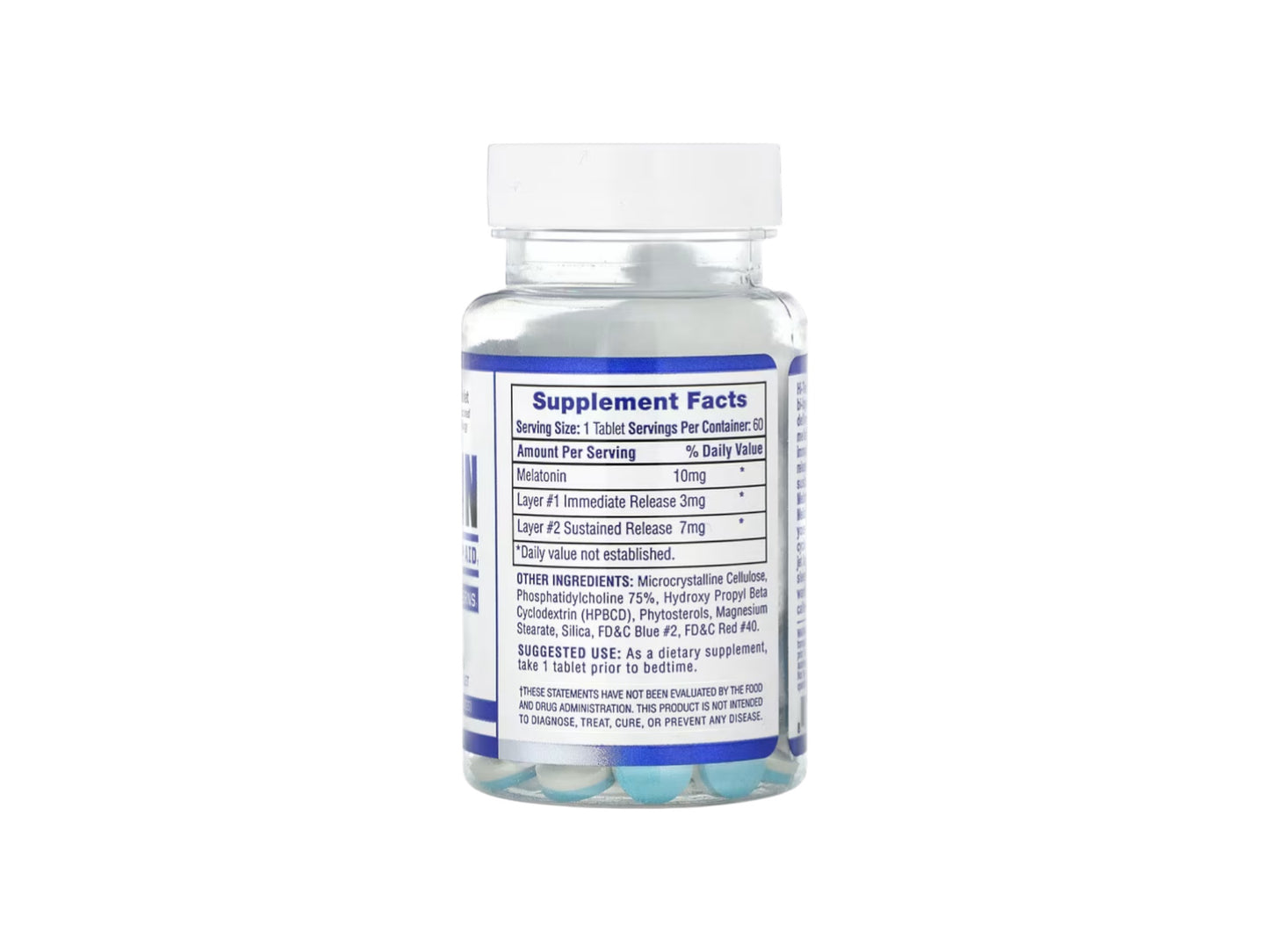HI-TECH PHARMA MELATONIN 10MG 60TAB