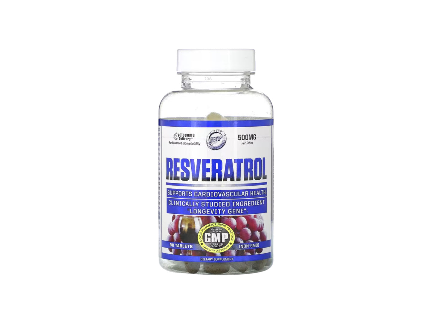 HI-TECH PHARMA RESVERATROL 500MG 90TAB