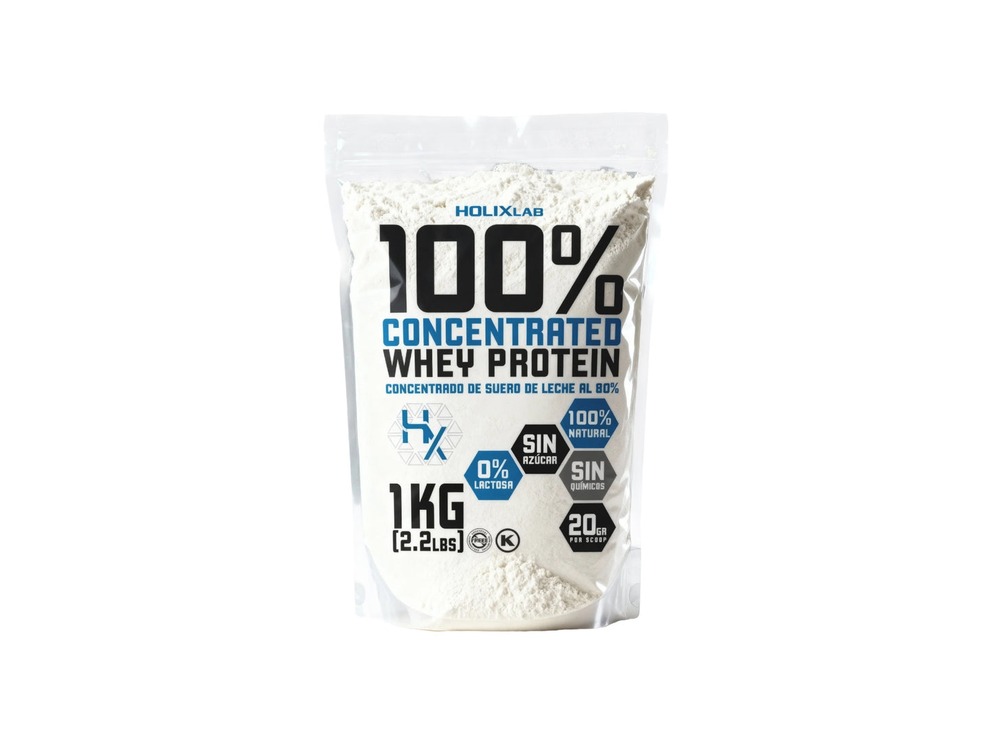 HOLIX LAB 100% CONCENTRATED WHEY PROTEIN 1KG