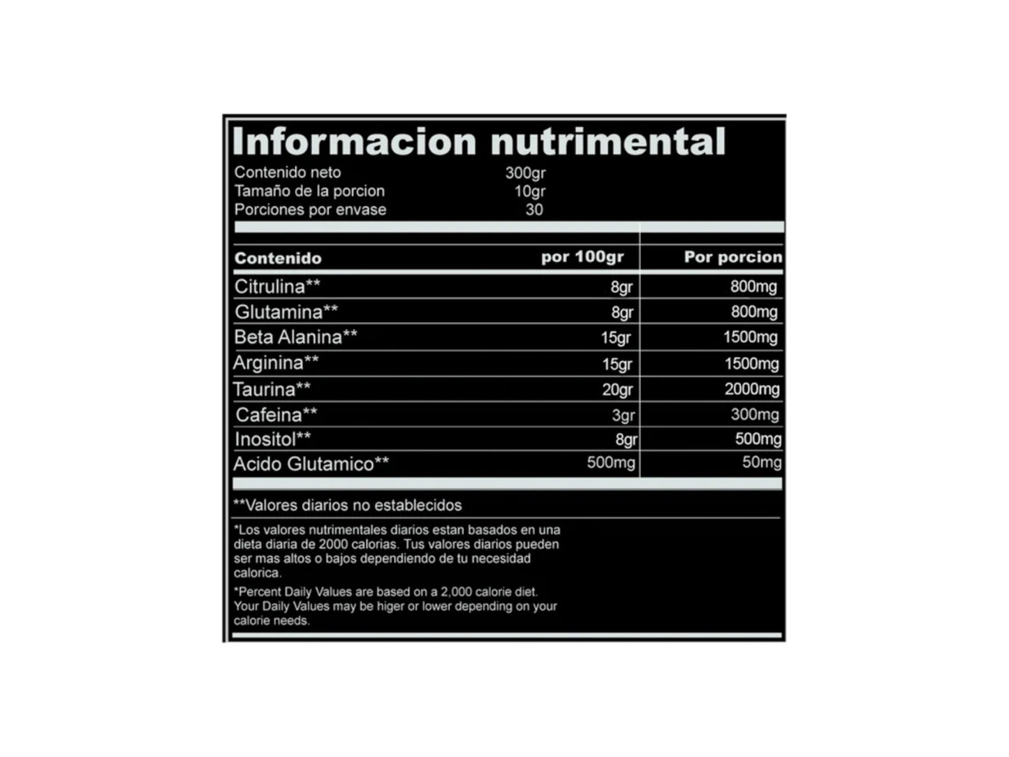 HOLIX LAB PRE ENTRENO ULTRA INSTINTO MAX 300GR 30SERV