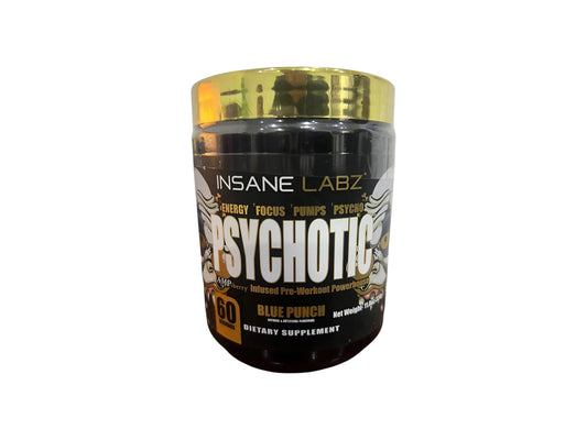 INSANE LABZ PREWORKOUT PSYCHOTIC GOLD  60SERV