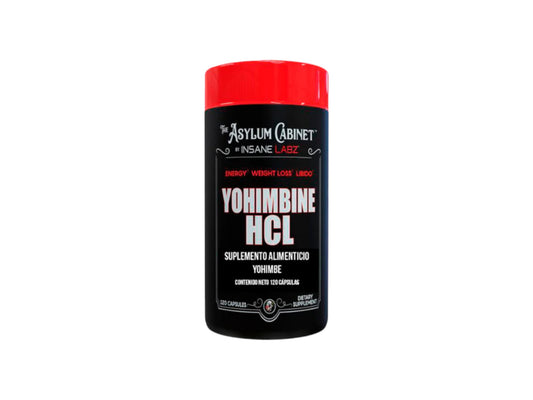 INSANE LABZ YOHIMBINE HCL 2.5MG 120CAP