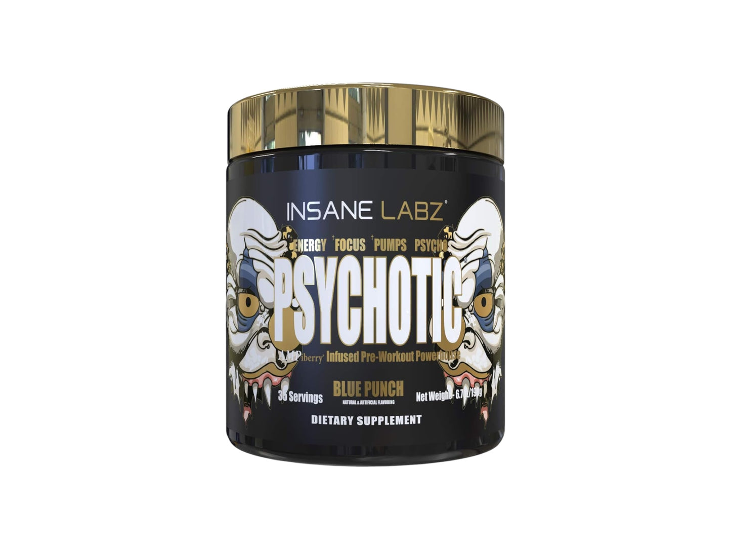 INSANE LABZ PREWORKOUT PSYCHOTIC GOLD  35SERV