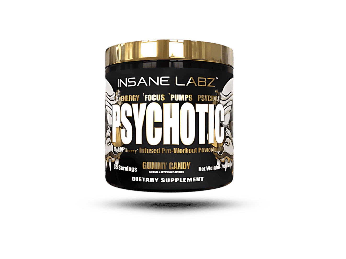 INSANE LABZ PREWORKOUT PSYCHOTIC GOLD  35SERV