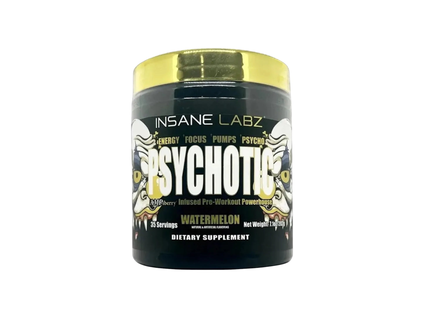 INSANE LABZ PREWORKOUT PSYCHOTIC GOLD  35SERV