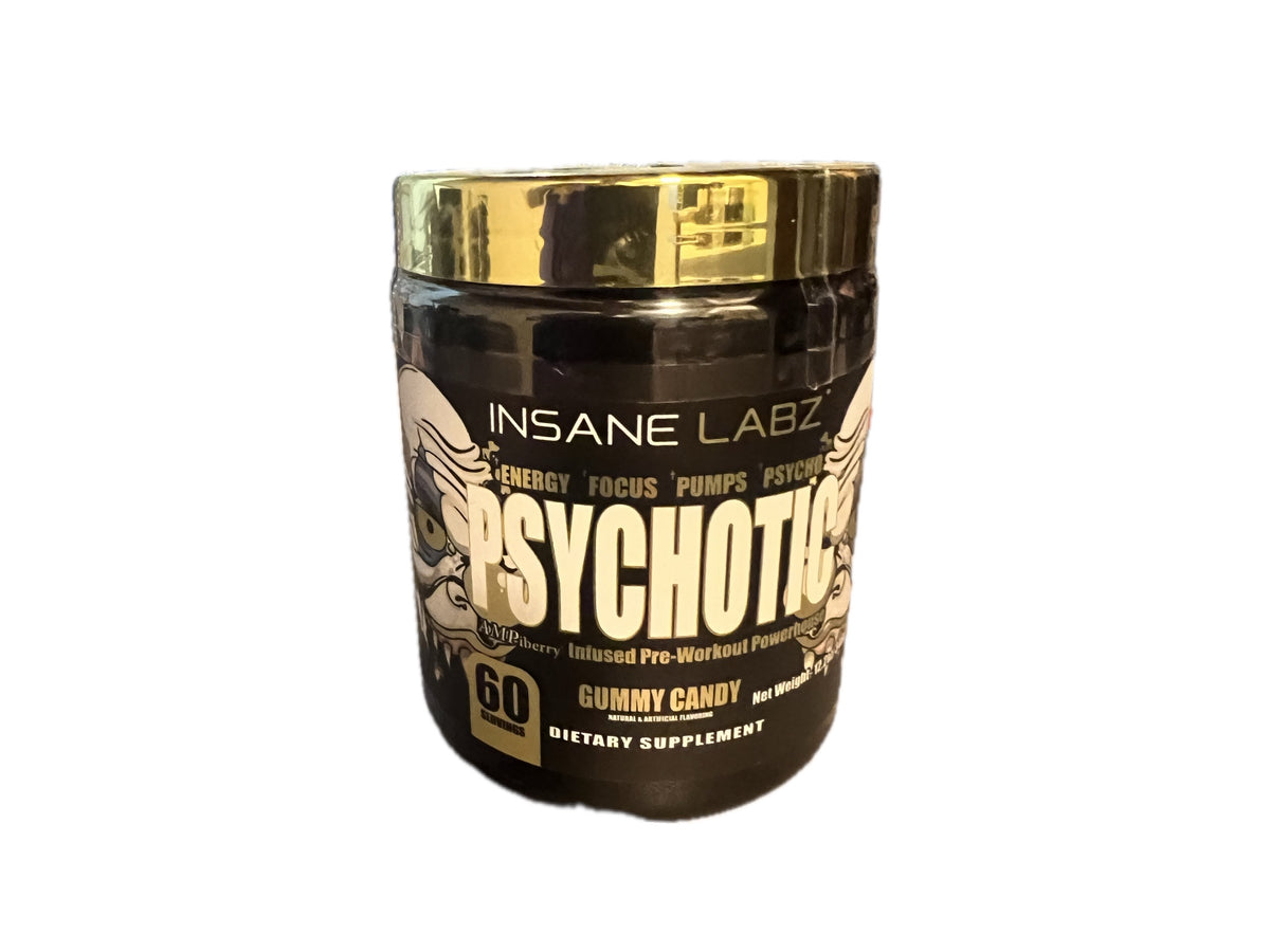 INSANE LABZ PREWORKOUT PSYCHOTIC GOLD  60SERV