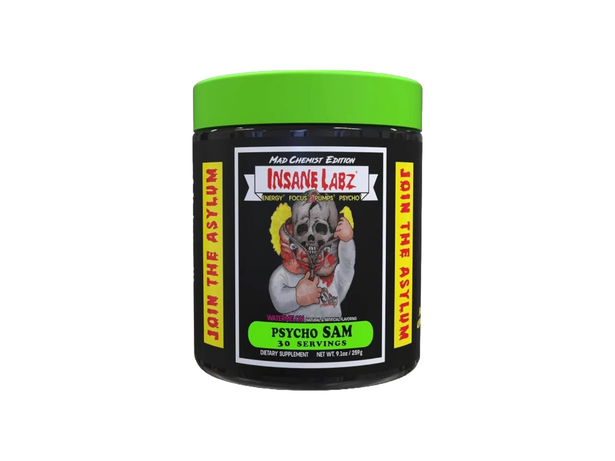 INSANE LABZ PREWORKOUT PSYCHOTIC SAM 30SERV