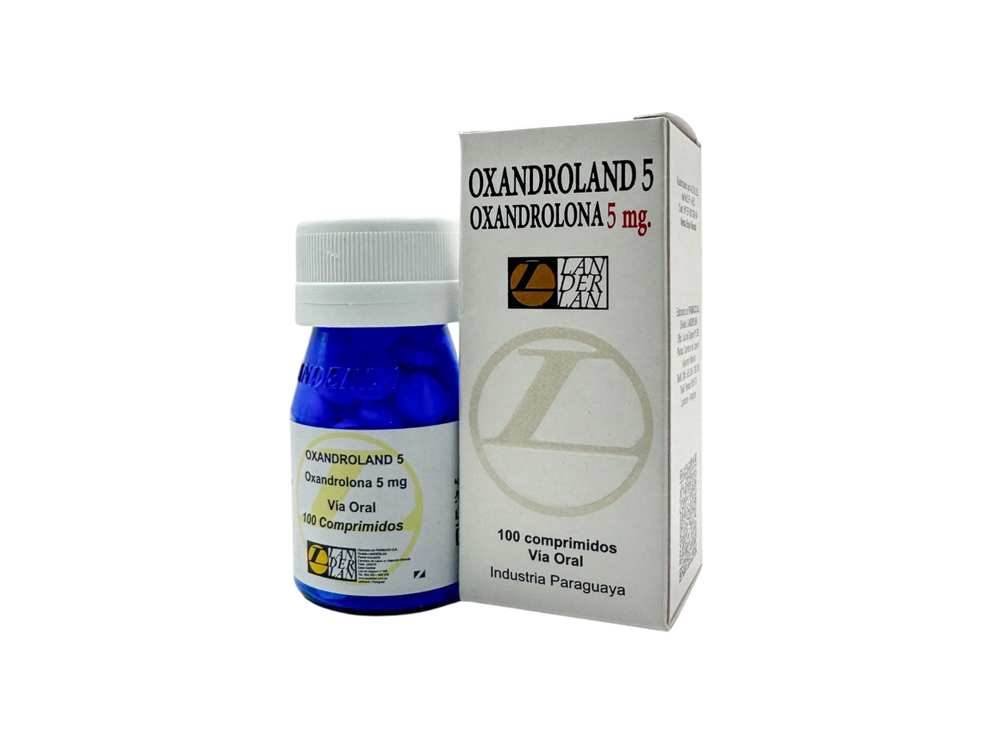 LANDERLAN OXANDROLAND 5 | OXANDROLONA 5MG 100TAB