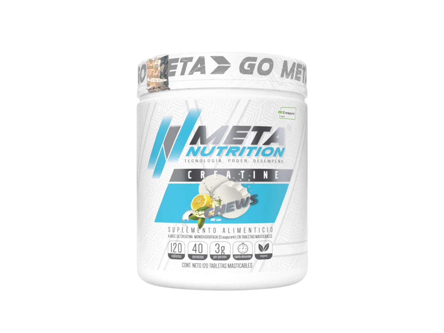 META NUTRITION CREATINE CREAPURE 120TAB