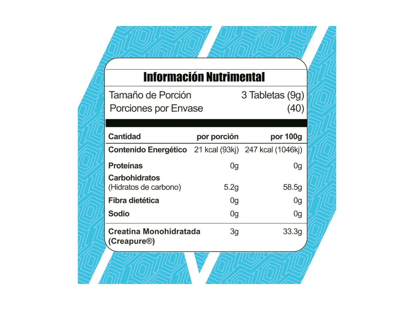 META NUTRITION CREATINE CREAPURE 120TAB