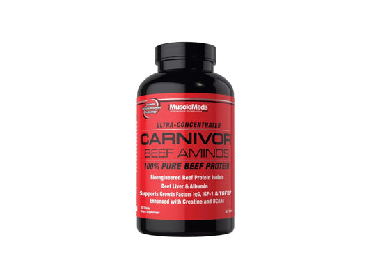 MUSCLE MEDS CARNIVOR BEEF AMINOS 300TAB