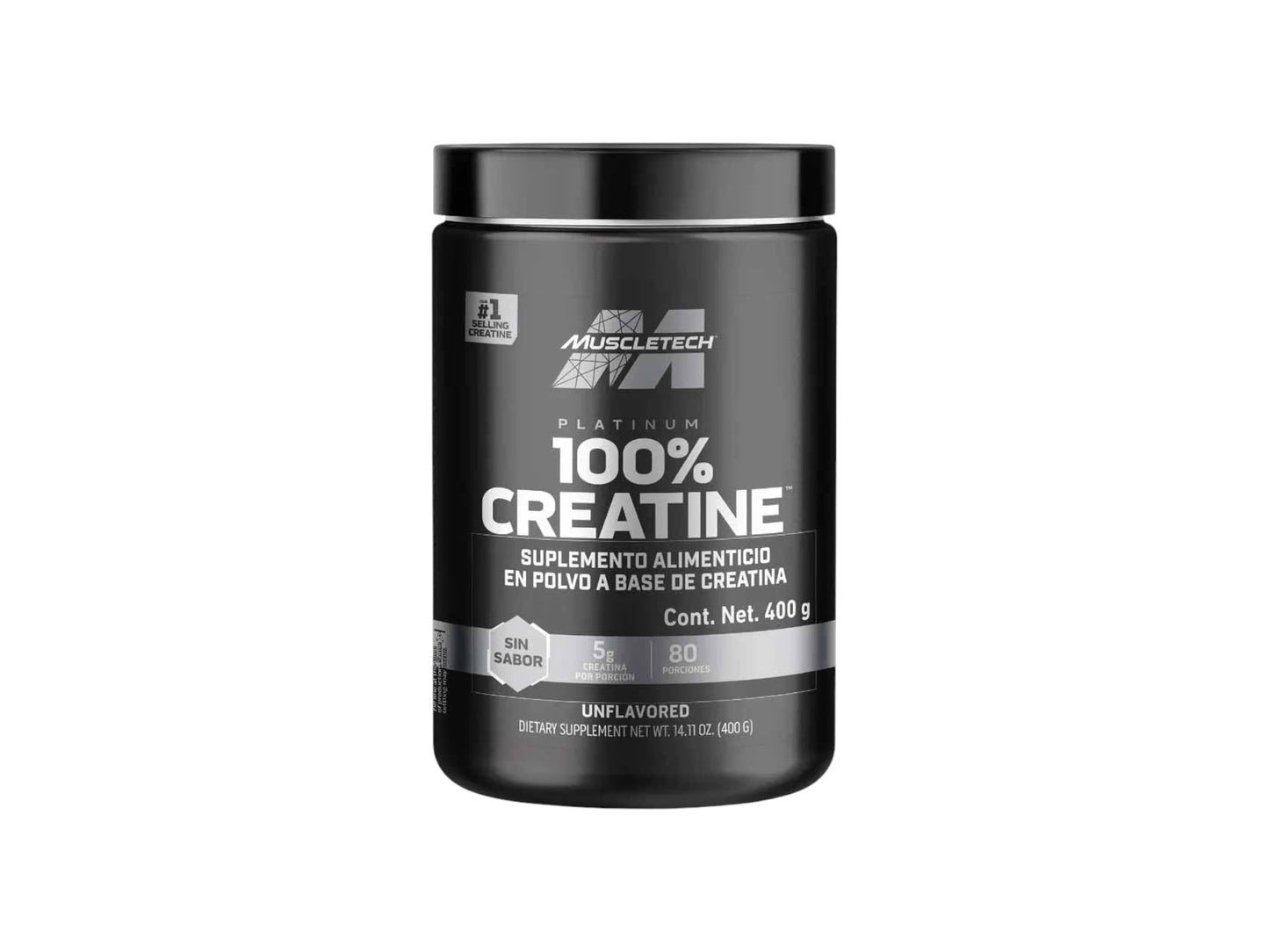 MUSCLETECH PLATINUM 100% CREATINE 400GR