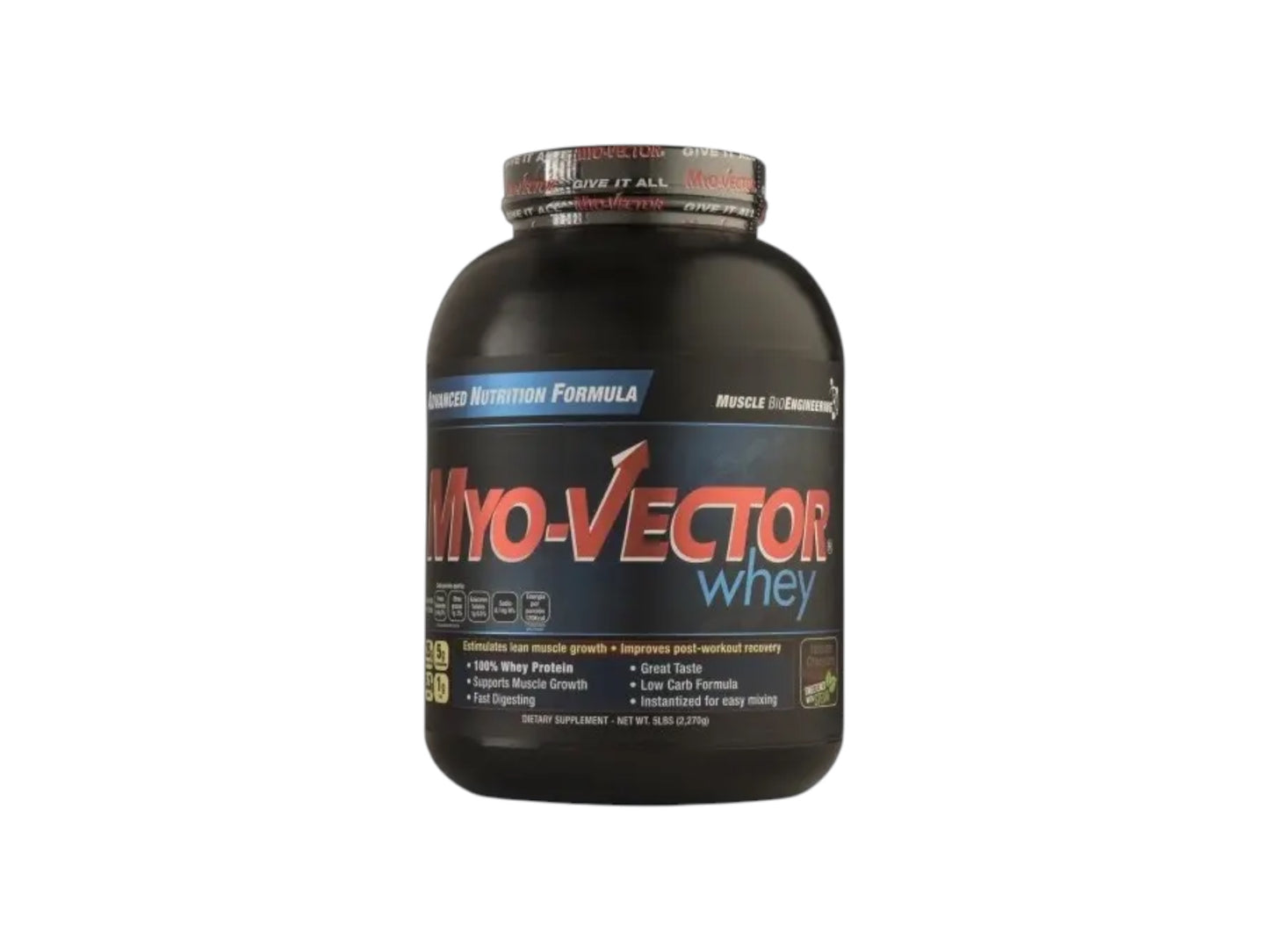 MYO-VECTOR WHEY 100% PROTEINA DE SUERO PREMIUM 5LB