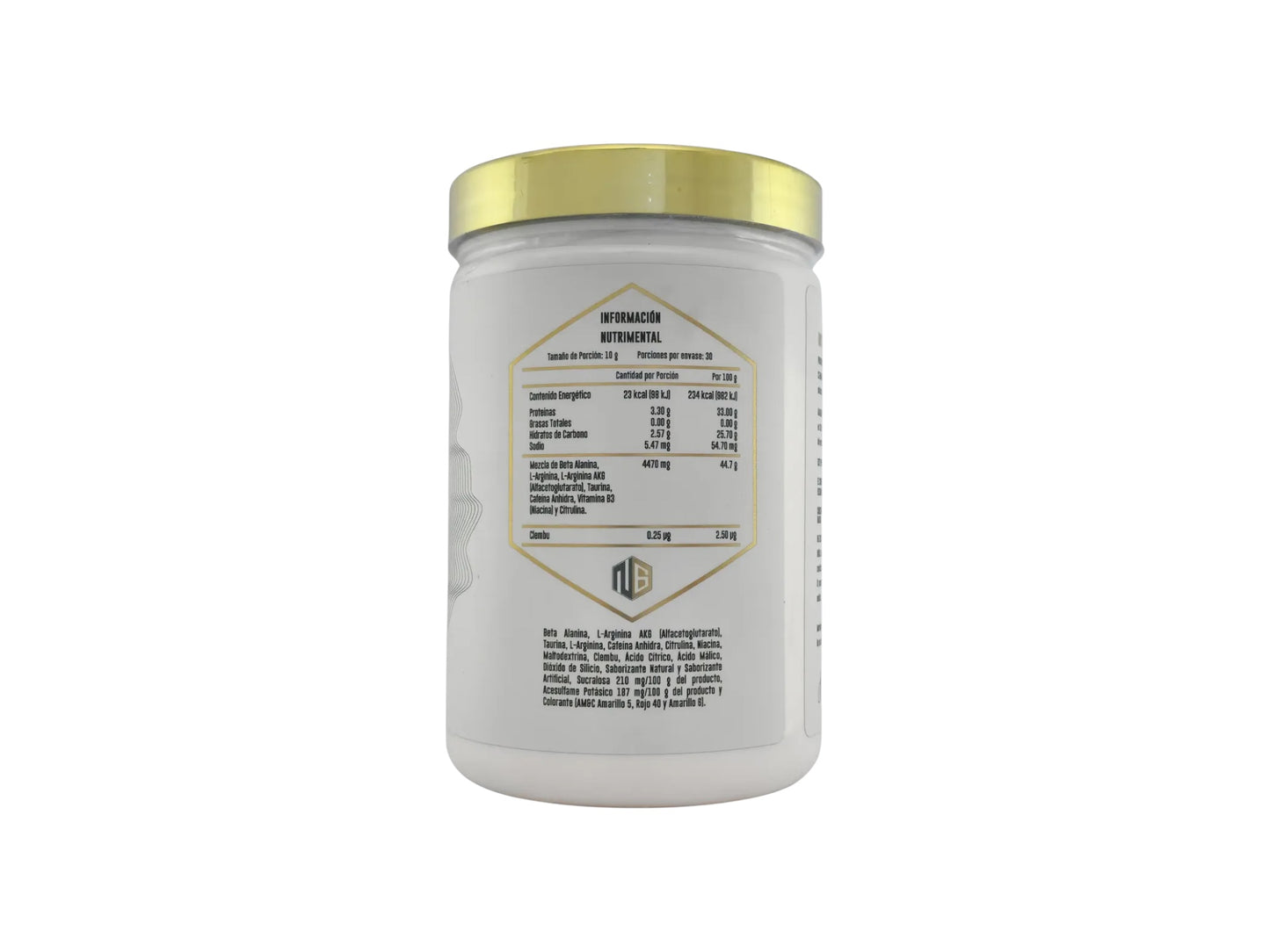 NANO GOLD CLEMBU NOX PRE-ENTRENO-CLEMBU GOLD 300GR 30SERV