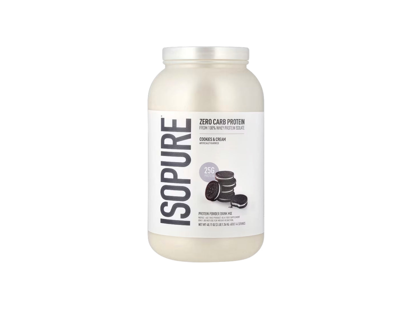 NATURES BEST PROTEIN ISOPURE ZERO CARB 3LB