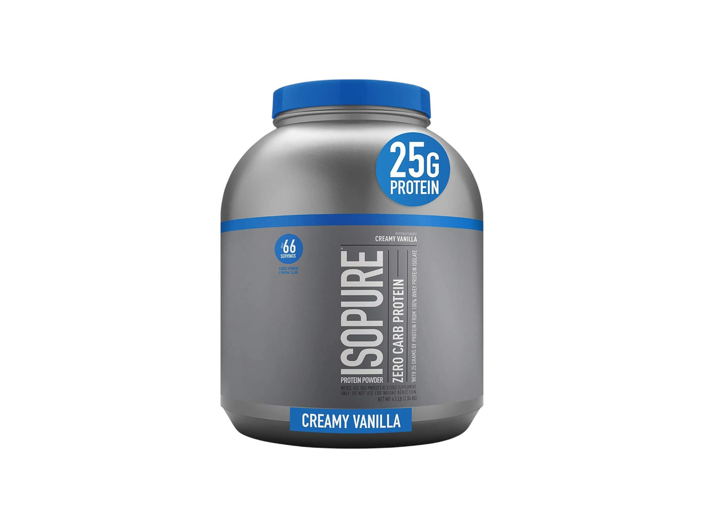 NATURES BEST PROTEIN ISOPURE ZERO CARB 4.5LB