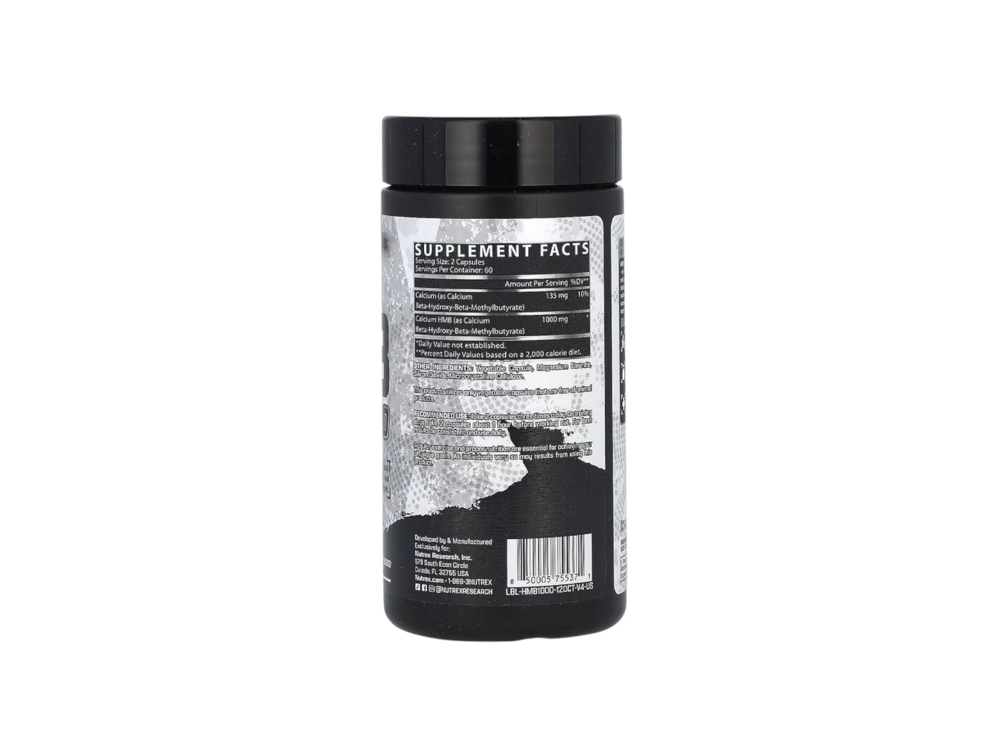 NUTREX HMB 1000 LEAN MUSCLE BUILDER 120CAP
