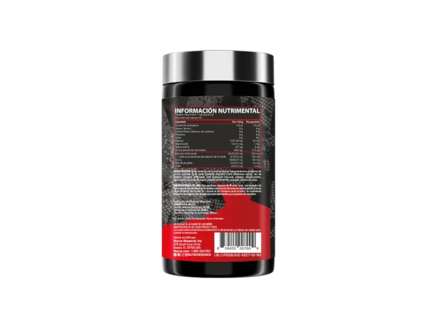 NUTREX LIPO 6 BLACK ULTRA CONCENTRATE  60CAP