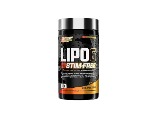 NUTREX LIPO6 STIM FREE 60CAPS