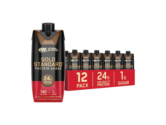 ON GOLD STANDARD PROTEIN SHAKE 325ML 12PACK