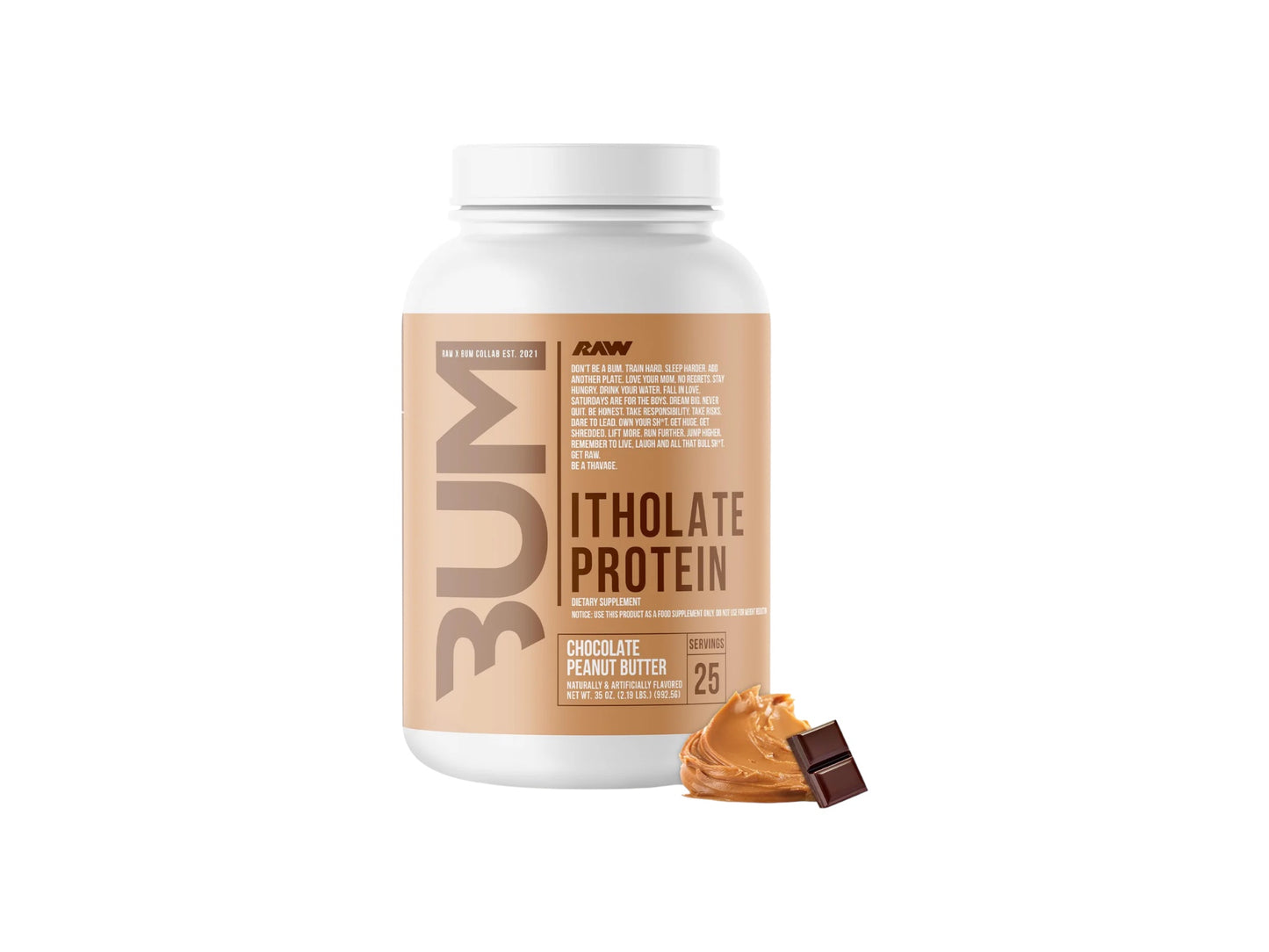 RAW CBUM ITHOLATE PROTEIN 2.19LB 25SERV
