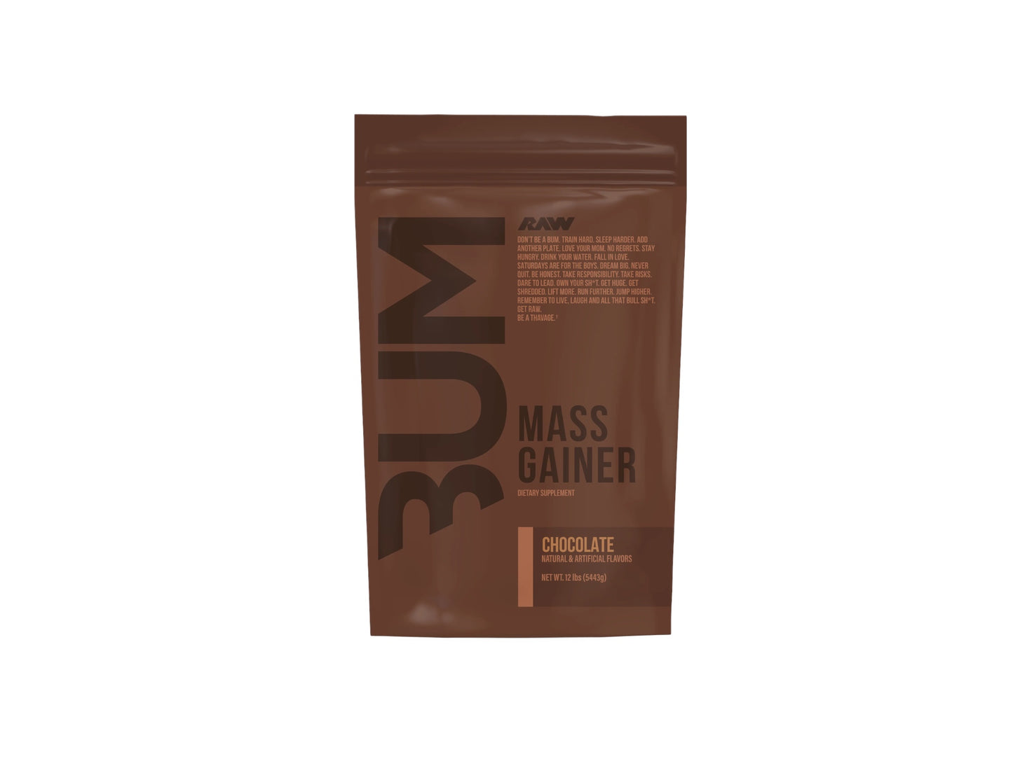 RAW CBUM MASS GAINER 12LB