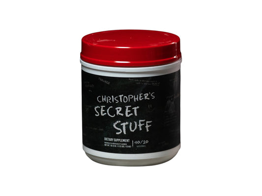 RAW CBUM THAVAGE PRE-WORKOUT CHRIS SECRET STUFF 40SERV
