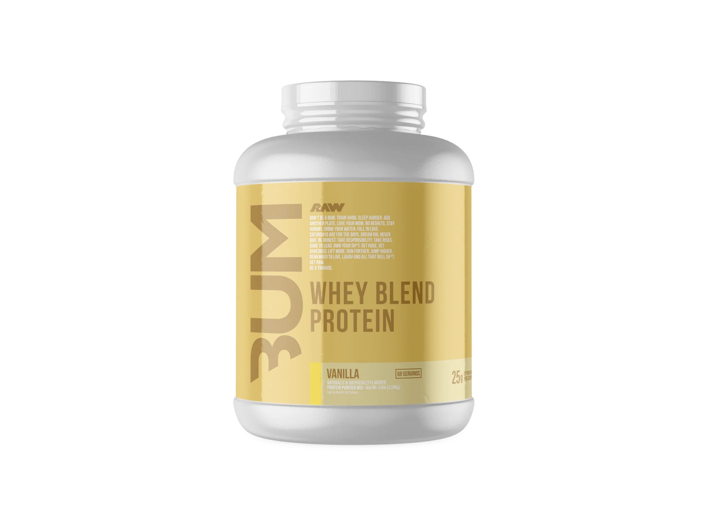RAW CBUM WHEY BLEND PROTEIN 5LB