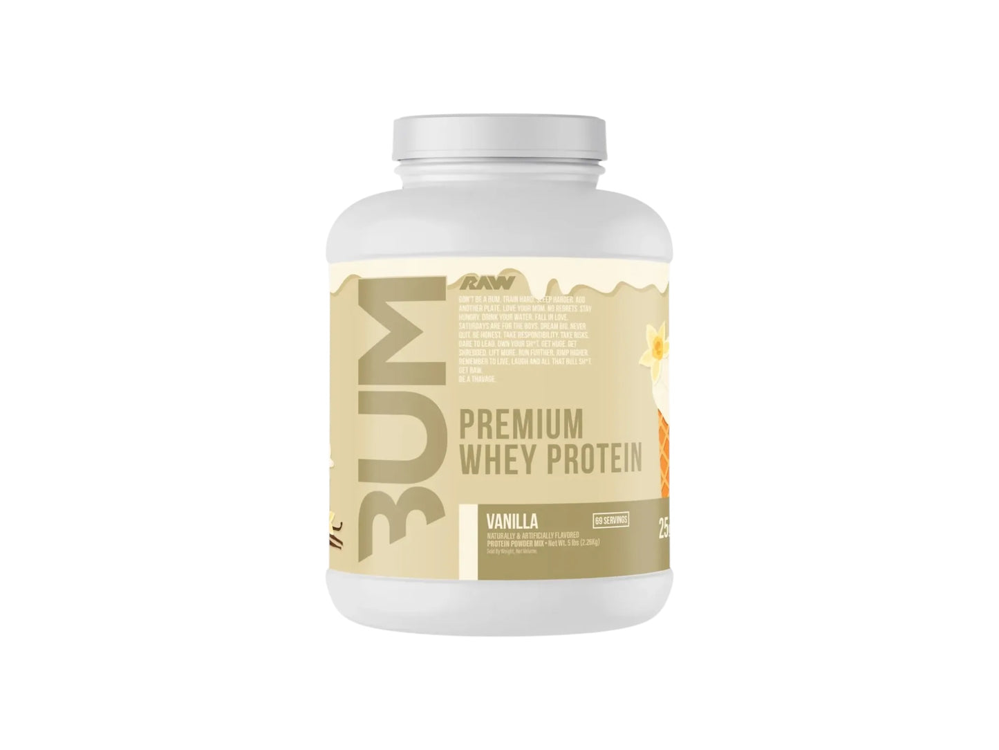 RAW CBUM WHEY PREMIUM PROTEIN 5LB